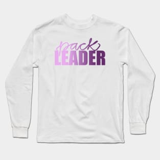 Pack Leader - Purple Long Sleeve T-Shirt